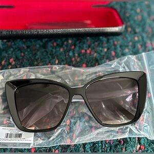 Oscar de la Renta Riley Beveled Cat Eye Sunglasses NWT